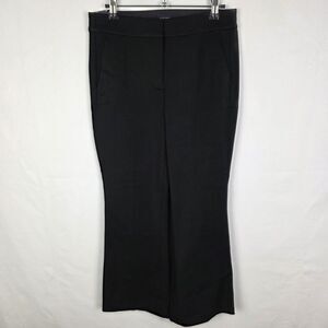 NWT J Crew Women High Rise‎ Boot Cut Cropped Kelsey Pants Size 4 Black Office